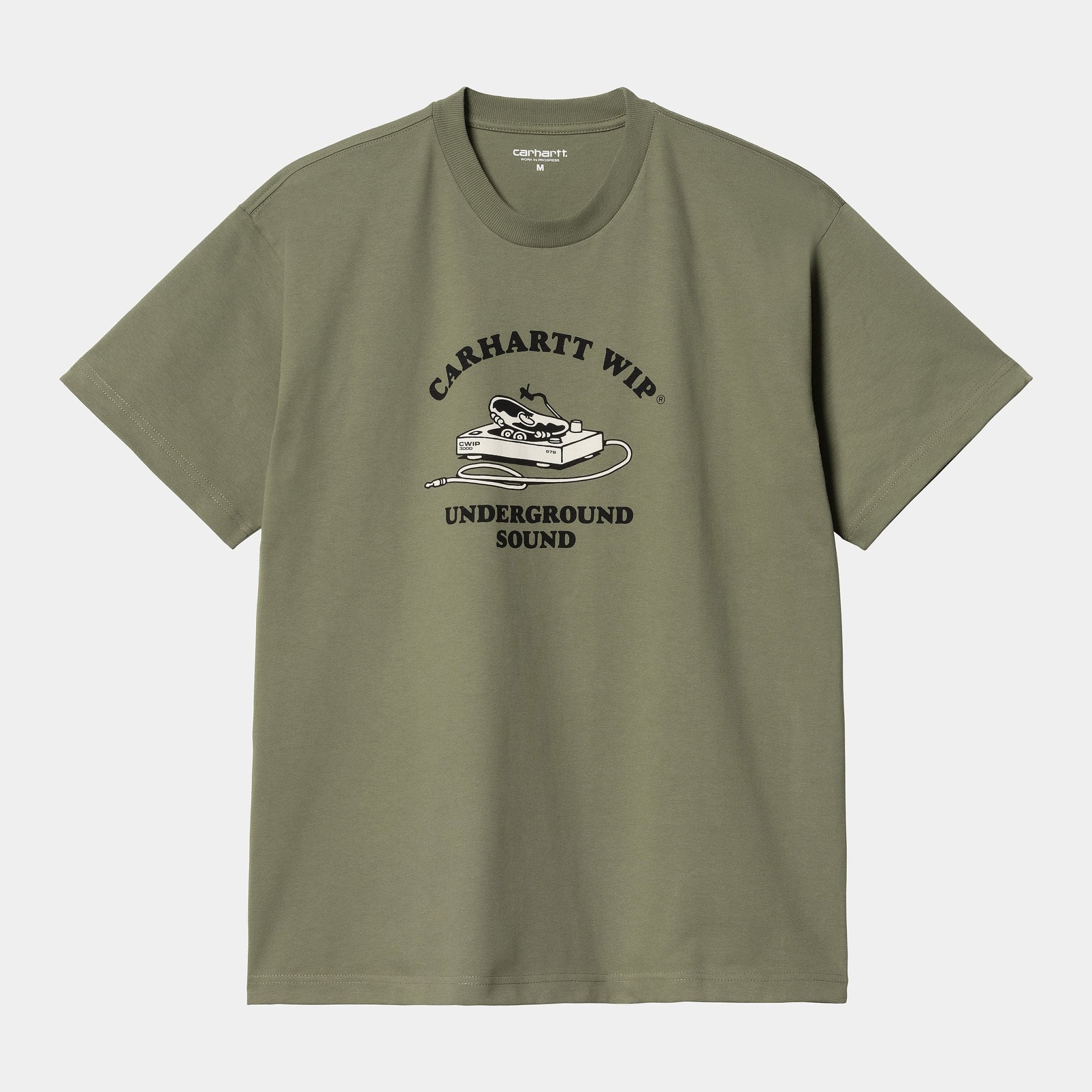 Carhartt Underground T-Shirt Dollar Green - Steranko Clothing Manchester
