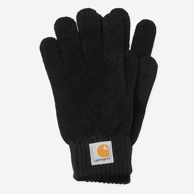 Carhartt Watch Gloves Black - Steranko Clothing Manchester