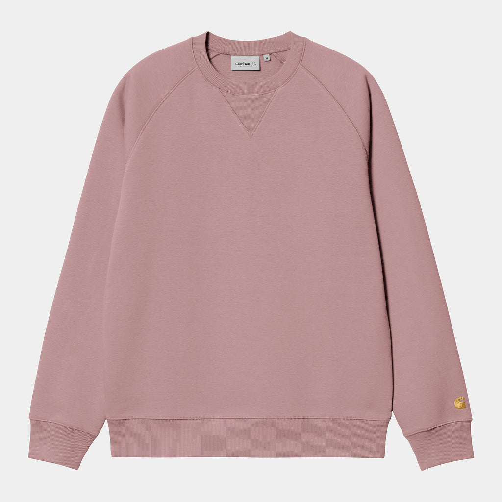Carhartt Chase Sweatshirt Glassy Pink / Gold