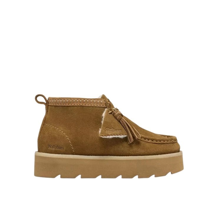 Clarks Originals Meare Wallabee Mid Brown Interest - Steranko Clothing Manchester
