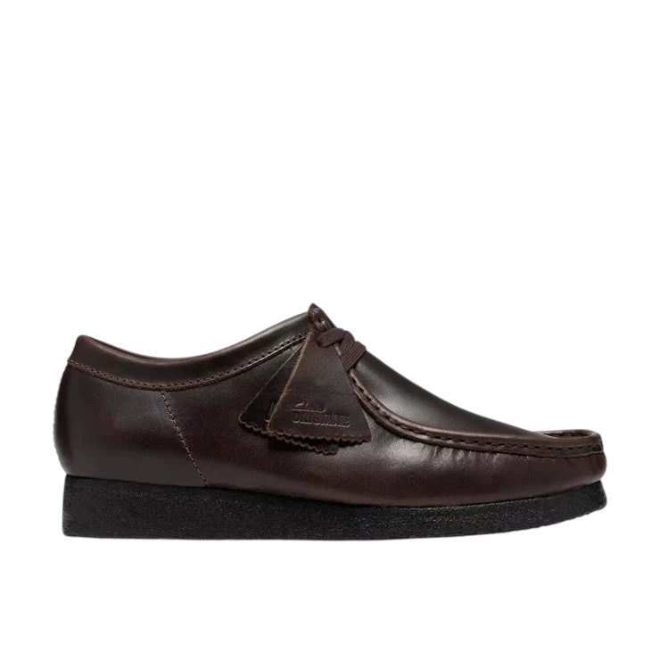 Clarks Originals Wallabee Black / Brown Leather - Steranko Clothing Manchester