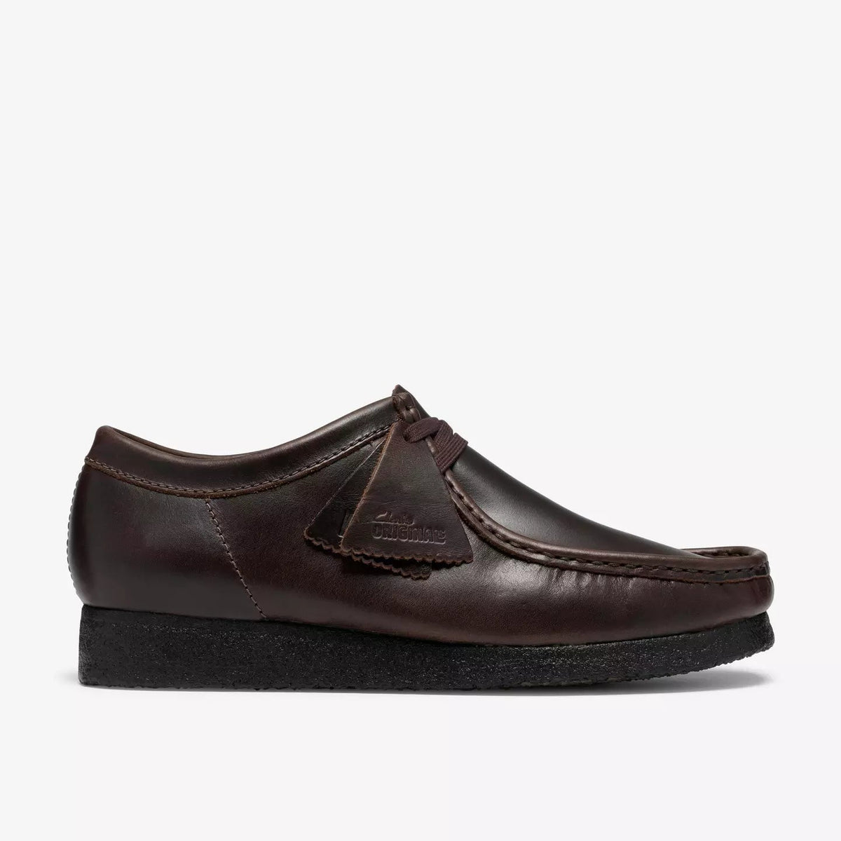 Clarks Originals Wallabee Black / Brown Leather - Steranko Clothing Manchester