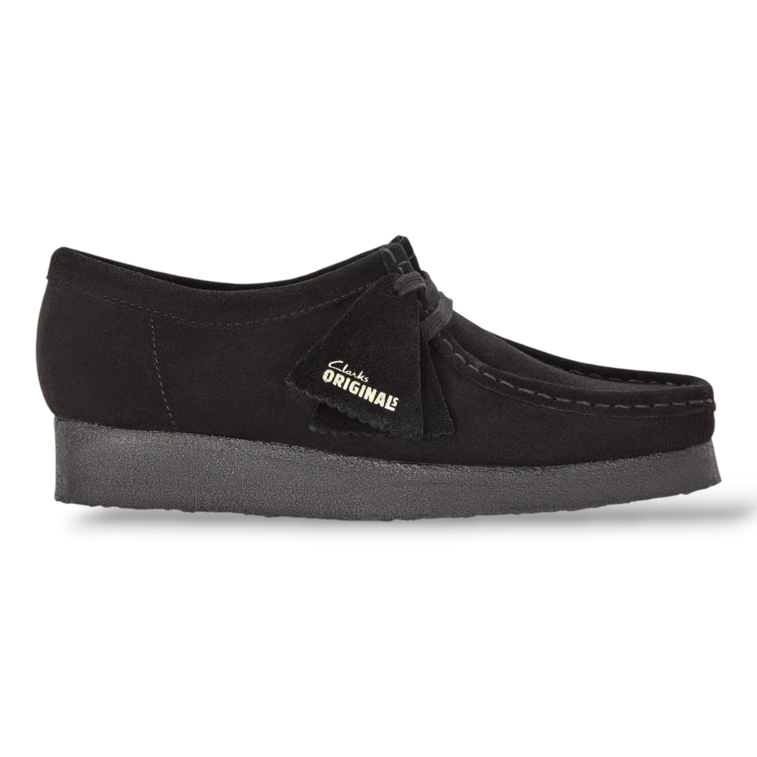 Clarks Originals Wallabee Black Suede (W) - Steranko Clothing Manchester
