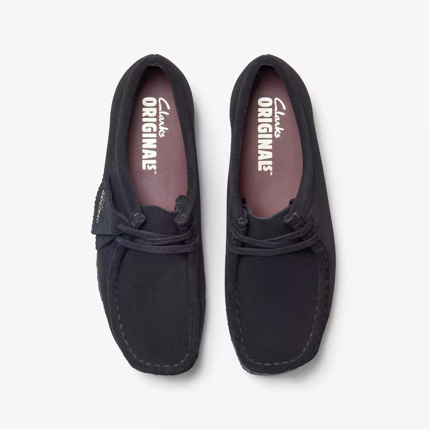 Clarks Originals Wallabee Black Suede W - Steranko Clothing Manchester