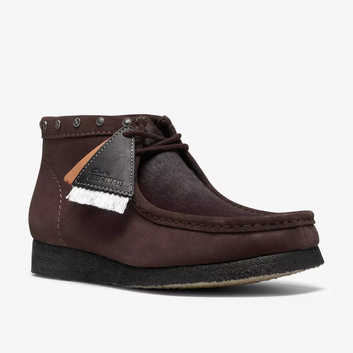 Clarks Originals Wallabee Boot Brown Interest - Steranko Clothing Manchester