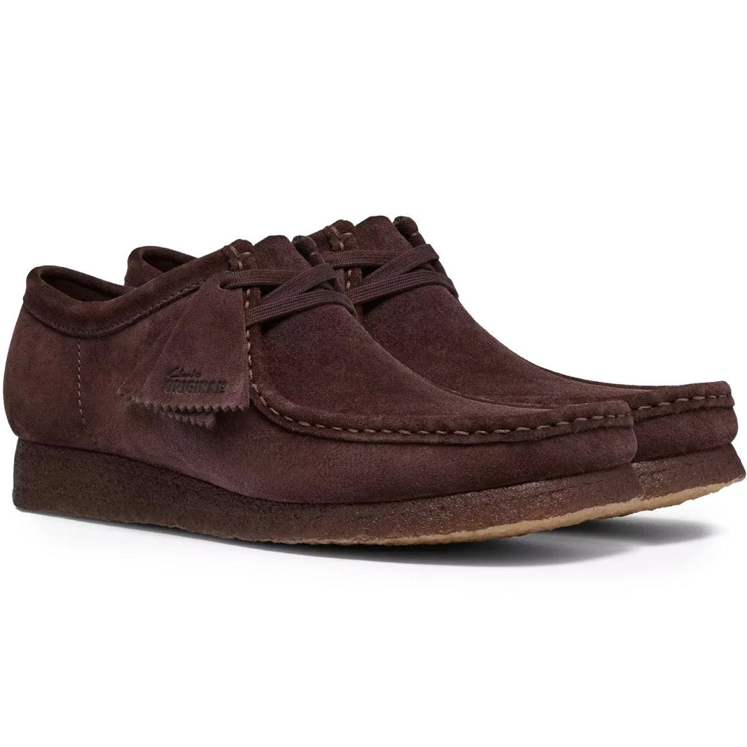 Clarks Originals Wallabee Chocolate Suede (M) - Steranko Clothing Manchester