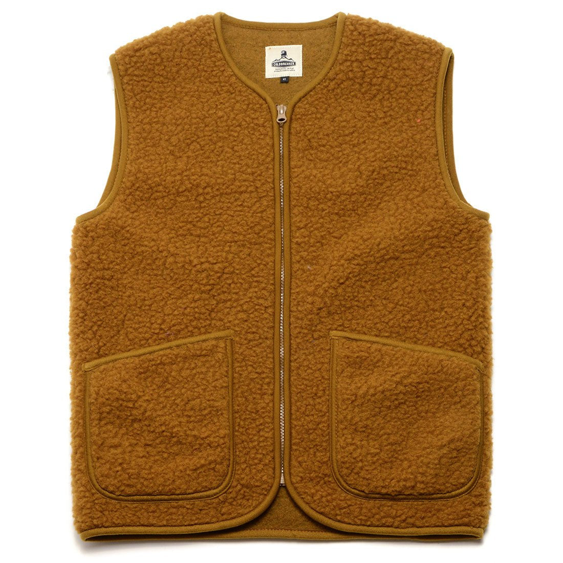 Coldbreaker Pepitko Vest Caramel - Steranko Clothing Manchester