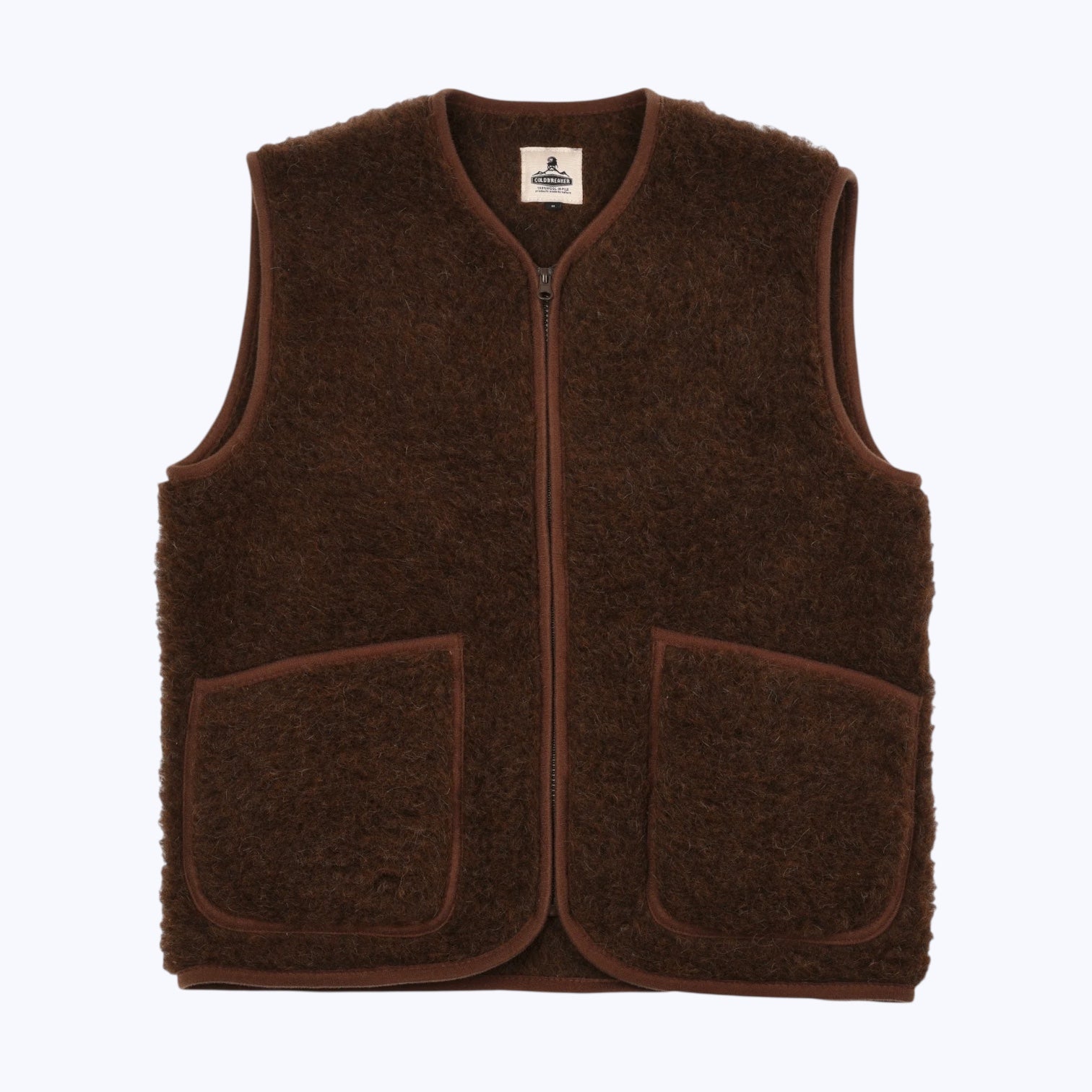 Coldbreaker Pepitko Vest Dark Brown - Steranko Clothing Manchester
