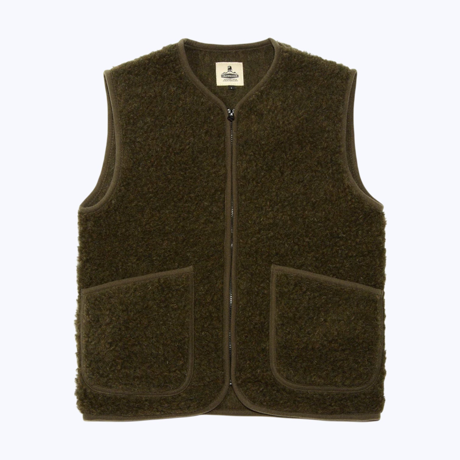 Coldbreaker Pepitko Vest Khaki - Steranko Clothing Manchester