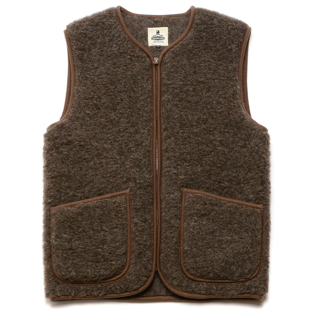 Coldbreaker Pepitko Vest Mid - Brown - Steranko Clothing Manchester
