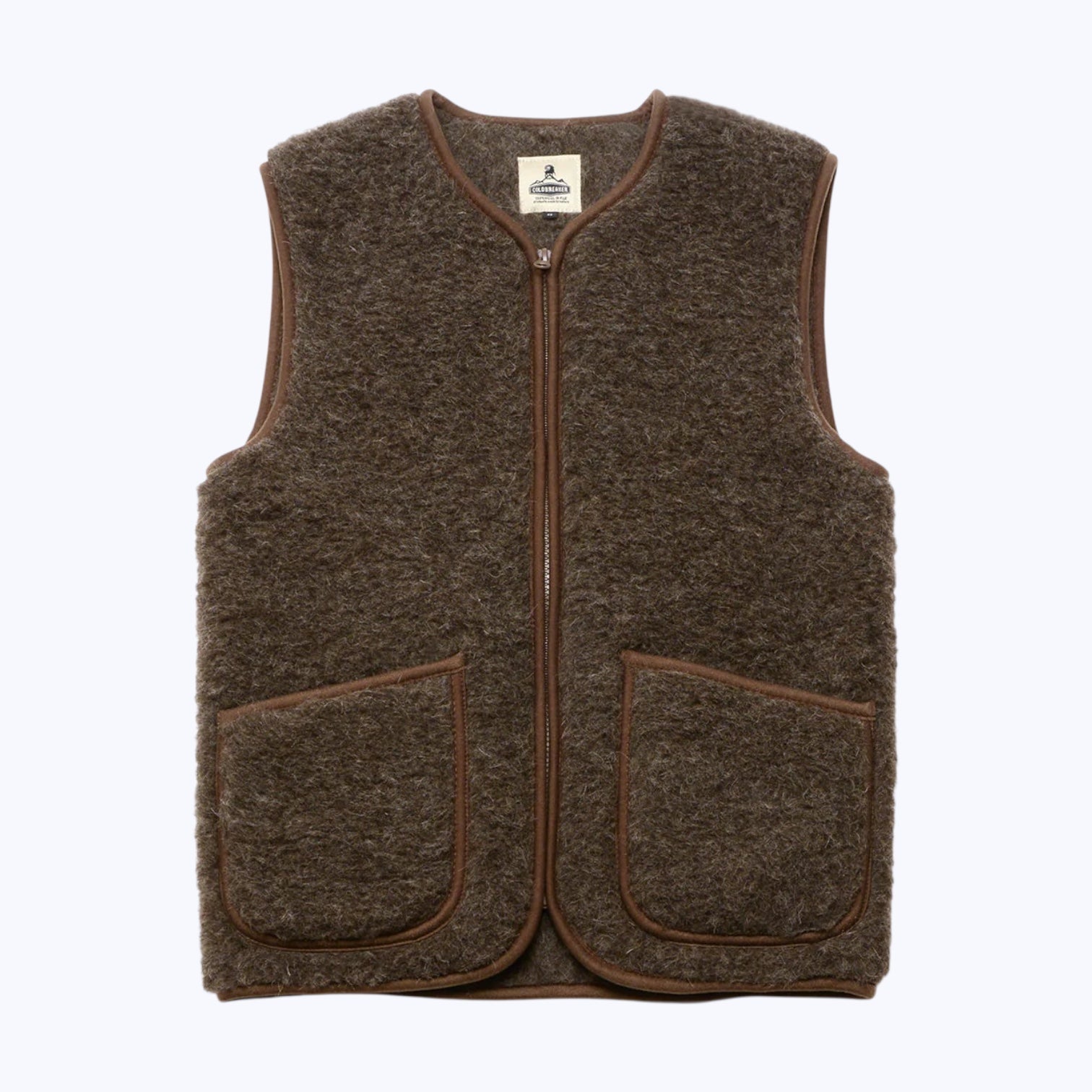 Coldbreaker Pepitko Vest Mid - Brown - Steranko Clothing Manchester