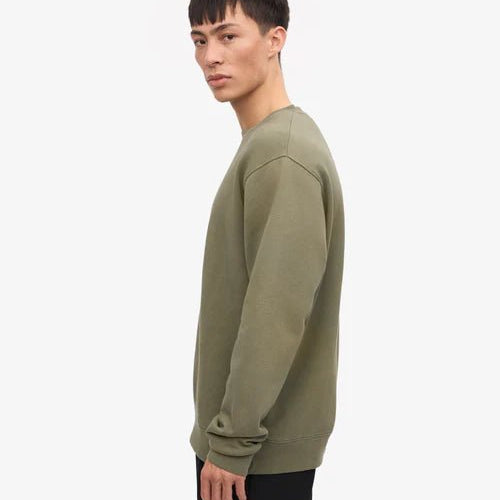 Colorful Standard Classic Organic Crew Neck Dusty Olive - Steranko Clothing Manchester