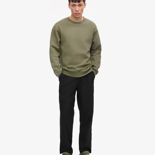 Colorful Standard Classic Organic Crew Neck Dusty Olive - Steranko Clothing Manchester