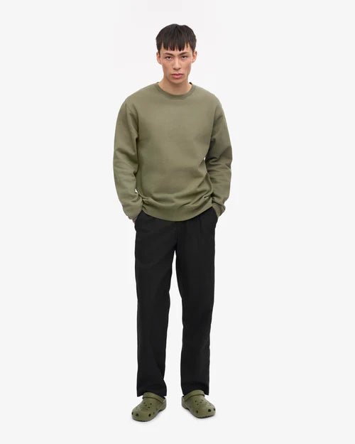 Colorful Standard Classic Organic Crew Neck Dusty Olive - Steranko Clothing Manchester
