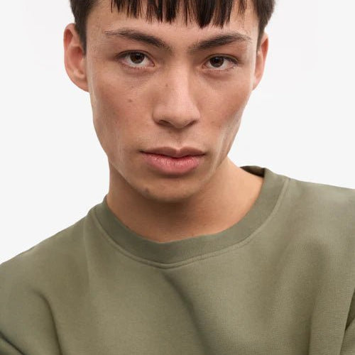 Colorful Standard Classic Organic Crew Neck Dusty Olive - Steranko Clothing Manchester