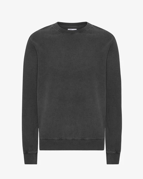 Colorful Standard Classic Organic Crew Neck Faded Black - Steranko Clothing Manchester