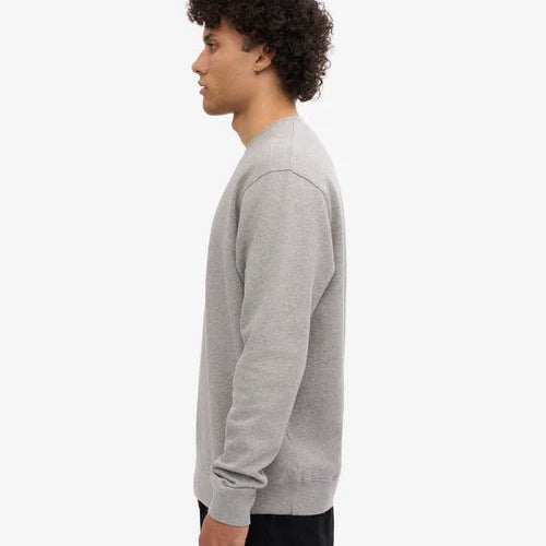Colorful Standard Classic Organic Crew Neck Heather Grey - Steranko Clothing Manchester