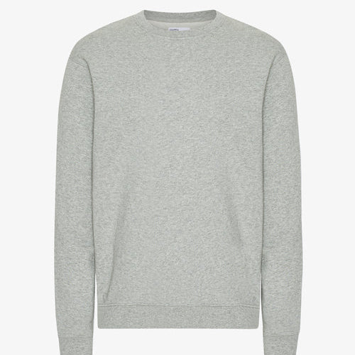 Colorful Standard Classic Organic Crew Neck Heather Grey - Steranko Clothing Manchester