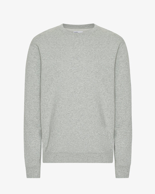 Colorful Standard Classic Organic Crew Neck Heather Grey - Steranko Clothing Manchester