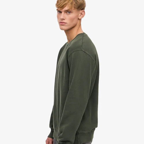 Colorful Standard Classic Organic Crew Neck Midnight Forest - Steranko Clothing Manchester