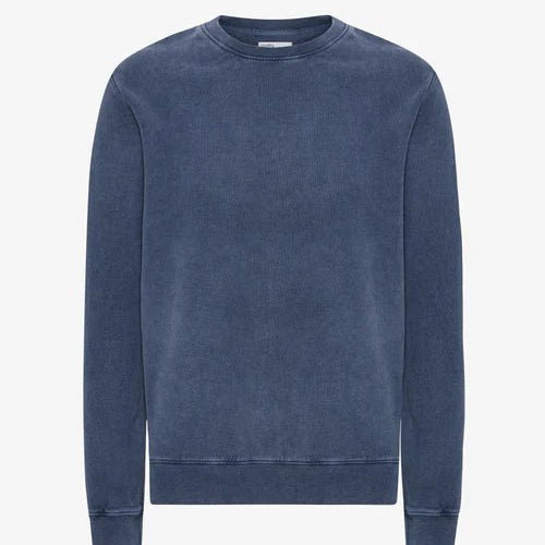 Colorful Standard Classic Organic Crew Neck Neptune Blue - Steranko Clothing Manchester