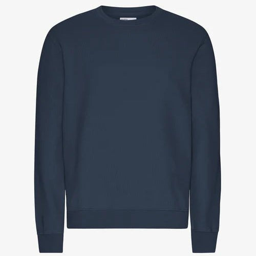 Colorful Standard Classic Organic Crew Neck Petrol Blue - Steranko Clothing Manchester