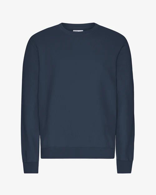 Colorful Standard Classic Organic Crew Neck Petrol Blue - Steranko Clothing Manchester