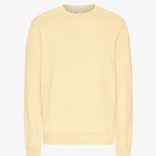 Colorful Standard Classic Organic Crew Neck Soft Yellow - Steranko Clothing Manchester