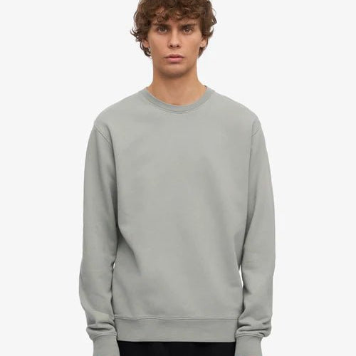 Colorful Standard Classic Organic Crew Neck Steel Blue - Steranko Clothing Manchester