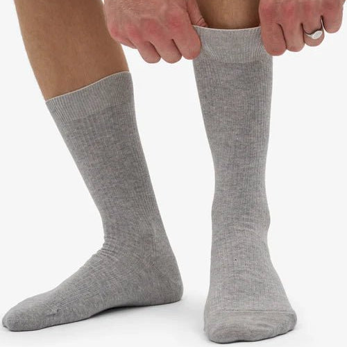 Colorful Standard Classic Organic Sock Heather Grey - Steranko Clothing Manchester
