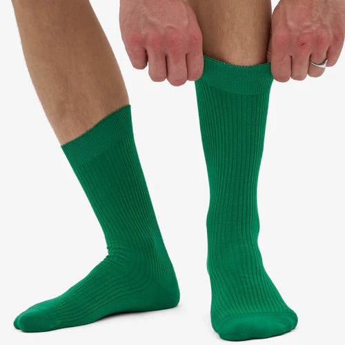 Colorful Standard Classic Organic Sock Kelly Green - Steranko Clothing Manchester
