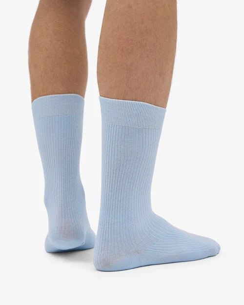 Colorful Standard Classic Organic Sock Polar Blue - Steranko Clothing Manchester