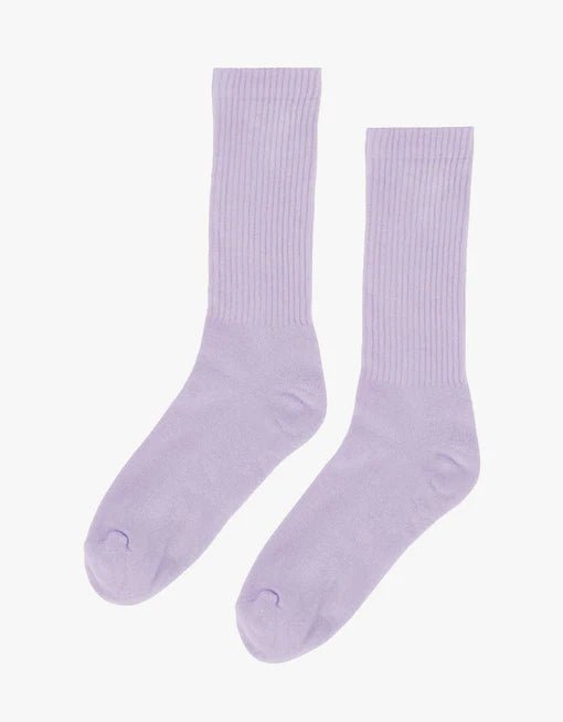 Colorful Standard Classic Organic Sock Soft Lavander - Steranko Clothing Manchester