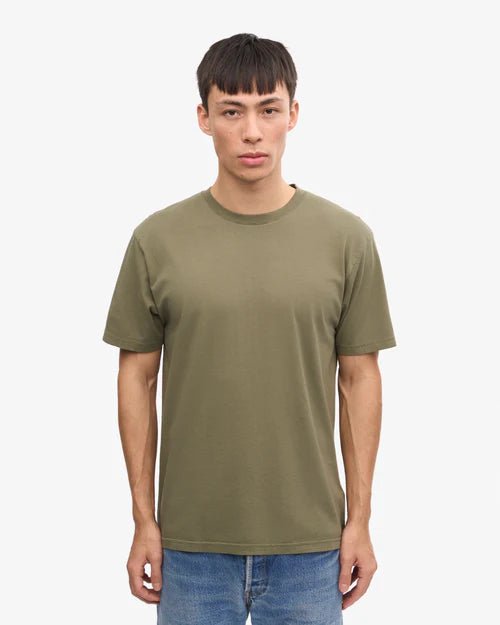 Colorful Standard Classic Organic Tee Dusty Olive - Steranko Clothing Manchester