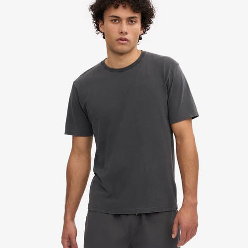 Colorful Standard Classic Organic Tee Faded Black - Steranko Clothing Manchester