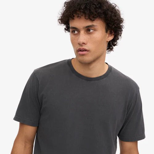 Colorful Standard Classic Organic Tee Faded Black - Steranko Clothing Manchester