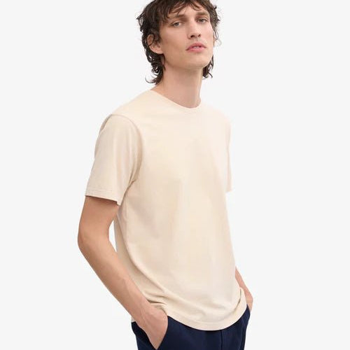 Colorful Standard Classic Organic Tee Ivory White - Steranko Clothing Manchester