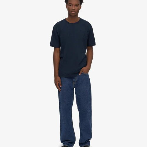 Colorful Standard Classic Organic Tee Navy Blue - Steranko Clothing Manchester