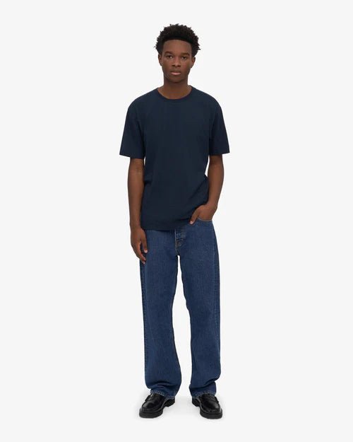 Colorful Standard Classic Organic Tee Navy Blue - Steranko Clothing Manchester