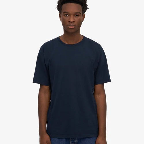 Colorful Standard Classic Organic Tee Navy Blue - Steranko Clothing Manchester