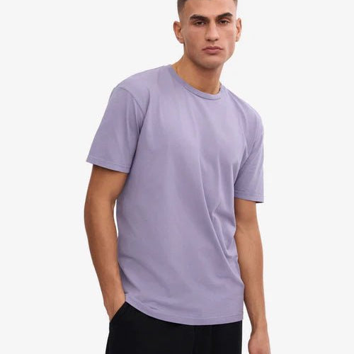 Colorful Standard Classic Organic Tee Purple Jade - Steranko Clothing Manchester