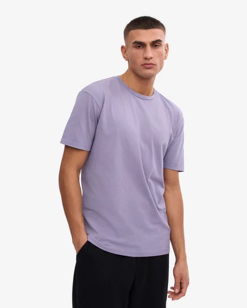 Colorful Standard Classic Organic Tee Purple Jade - Steranko Clothing Manchester
