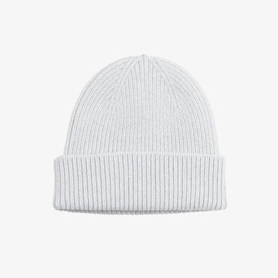 Colorful Standard Merino Wool Beanie Limestone Grey - Steranko Clothing Manchester