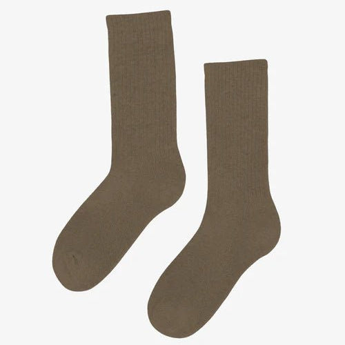Colorful Standard Organic Active Sock Dusty Olive - Steranko Clothing Manchester