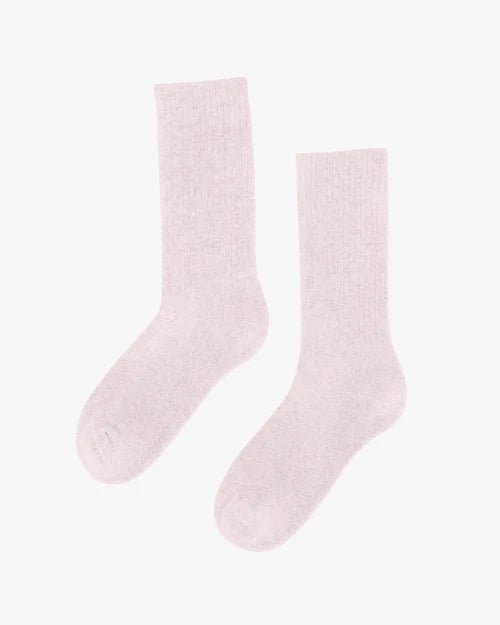 Colorful Standard Organic Active Sock Faded Pink - Steranko Clothing Manchester