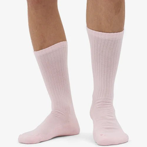 Colorful Standard Organic Active Sock Faded Pink - Steranko Clothing Manchester