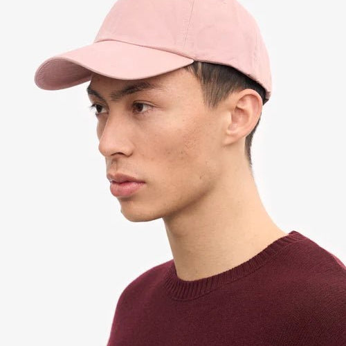 Colorful Standard Organic Cotton Cap Faded Pink - Steranko Clothing Manchester