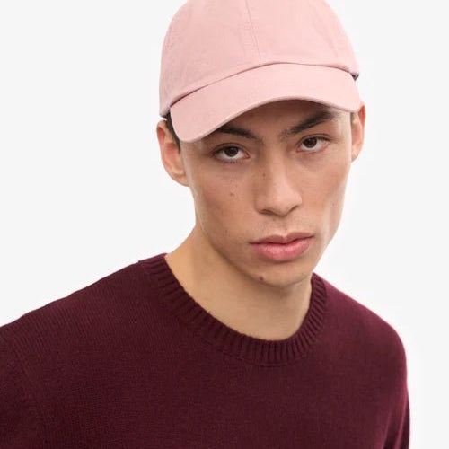 Colorful Standard Organic Cotton Cap Faded Pink - Steranko Clothing Manchester