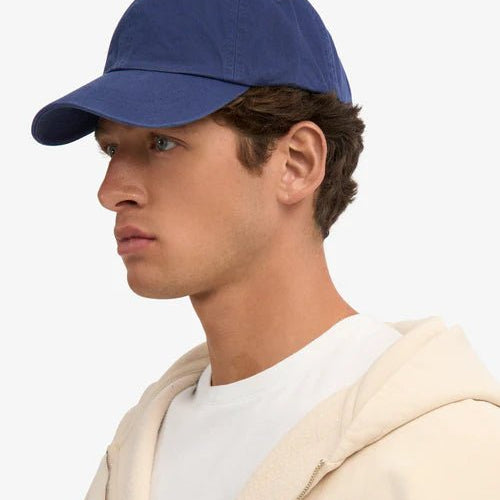 Colorful Standard Organic Cotton Cap Marine Blue - Steranko Clothing Manchester