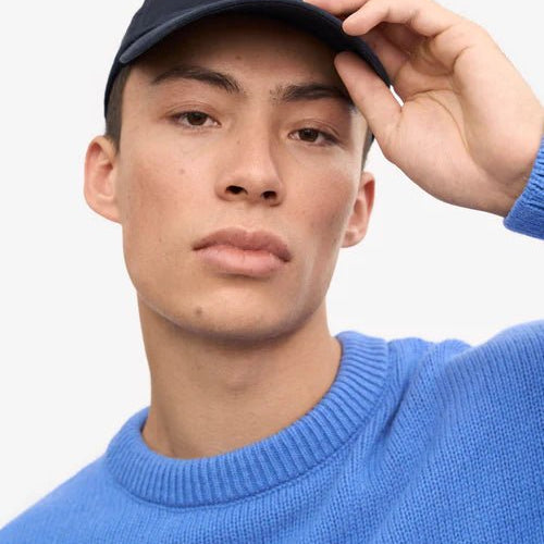 Colorful Standard Organic Cotton Cap Navy Blue - Steranko Clothing Manchester